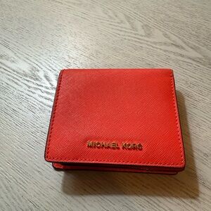 Michael Kors Vibrant Red Wallet